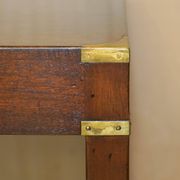 Kennedy military campaign desk Harrods in hardwood