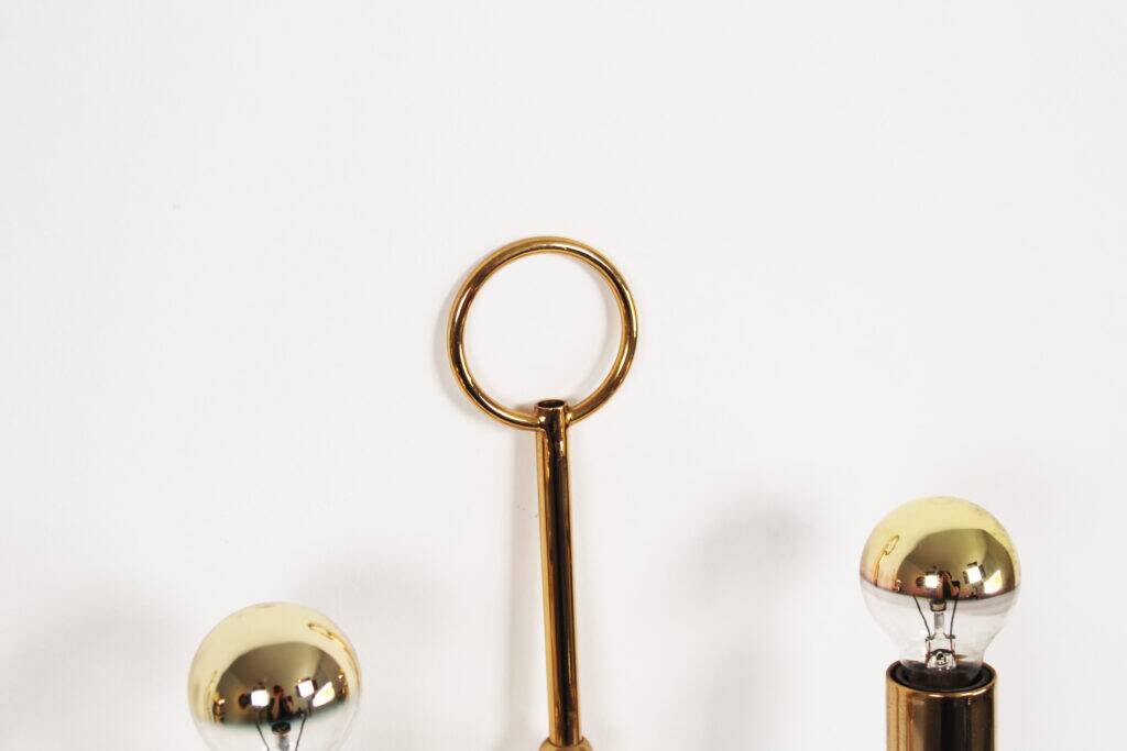 Rare set of Italian crystal 'Swan' wall lights, Italy 1980s