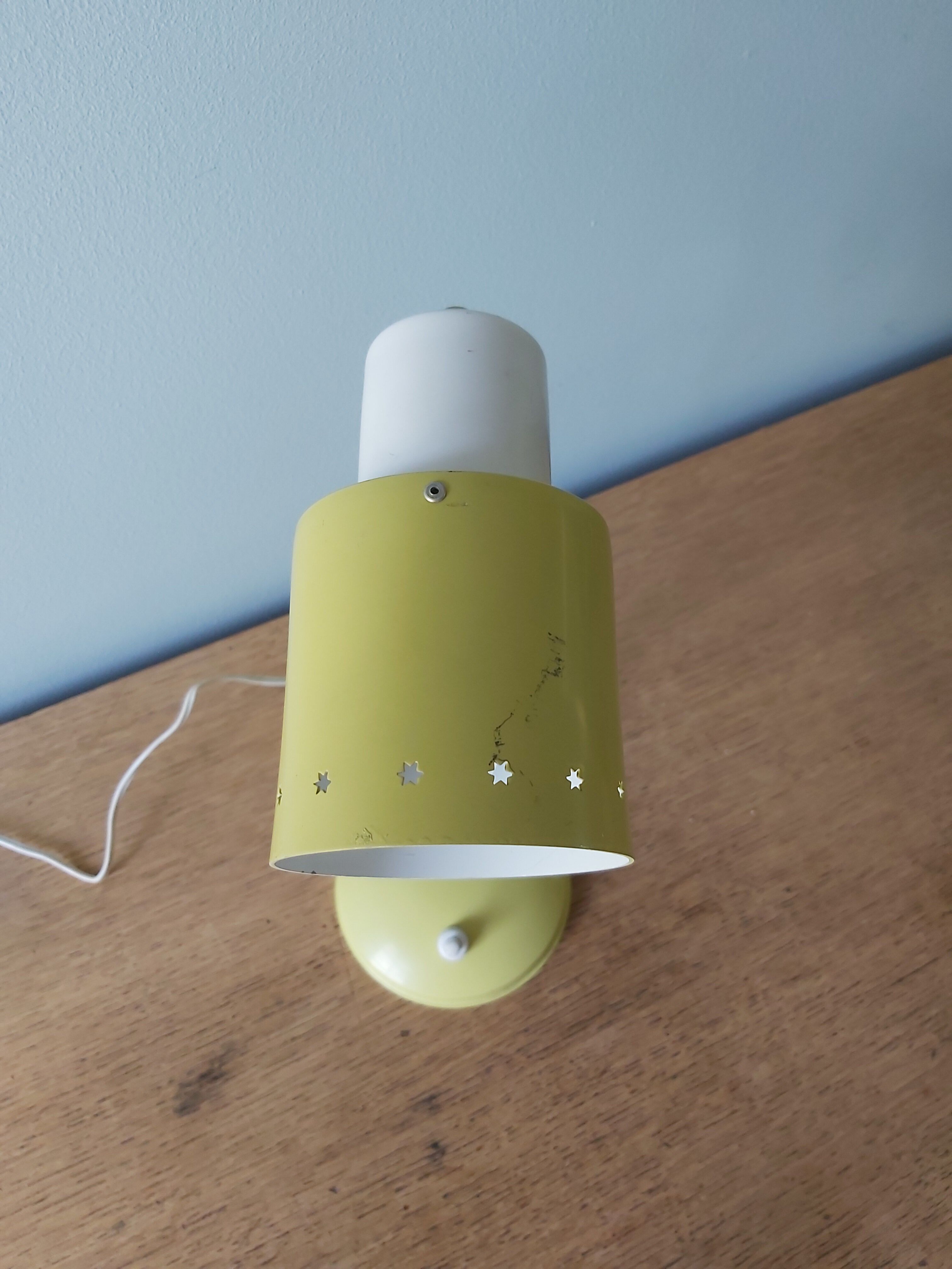 Lampe vintage, design italien, années 50