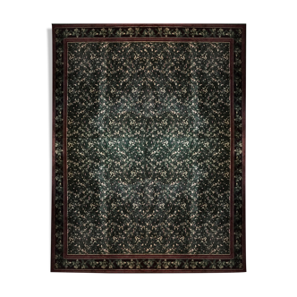 Strawberry Leaf Pattern Carpet by Madeleine Castaing 375x335cm