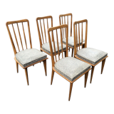 5 chaises Charles Ramos
