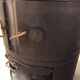 Vintage cast iron wood stove from the brand SCAN production