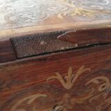 Coffre en bois fin 18 ème siècle