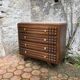 Vintage chest of drawers with splayed legs