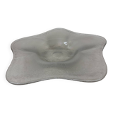 Antique bowl Willem Jacob Rozendaal for  Kristalunie Maastricht Coquille