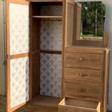 1930 asymmetrical Parisian wardrobe