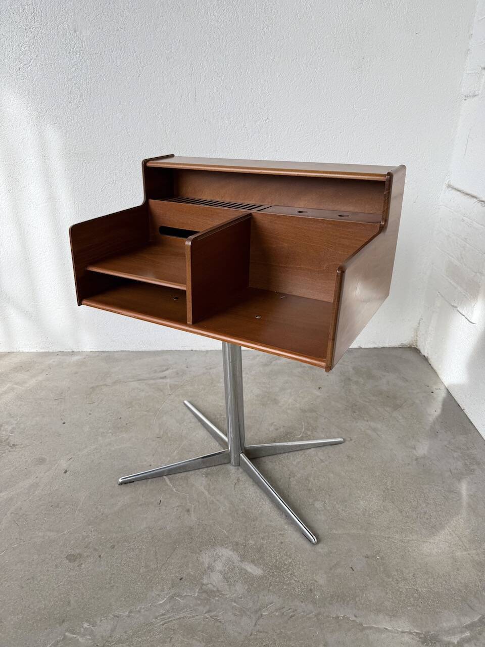 Meuble console ou petit bureau Fimsa Roma Italy teck