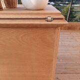 Vintage sideboard with compass feet
