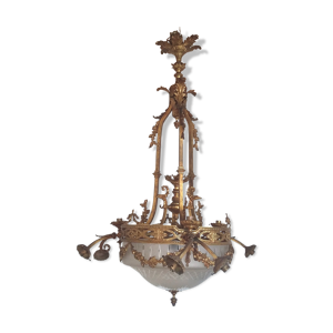 Lustre en bronze Napoléon