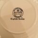 Lot of 2 hollow plates of English porcelain