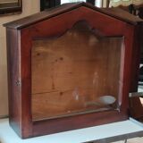 Old wall display case