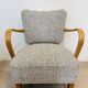 Fully Restored Vintage Lounge Arm Chair by Jindrich Halabala H-237, 1950’s