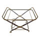 Vintage italian serving trolley style Cesare Lacca, 1950s