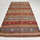 Tapis Oushak 6x10, tapis kilim antique, tapis de salon, 169x300