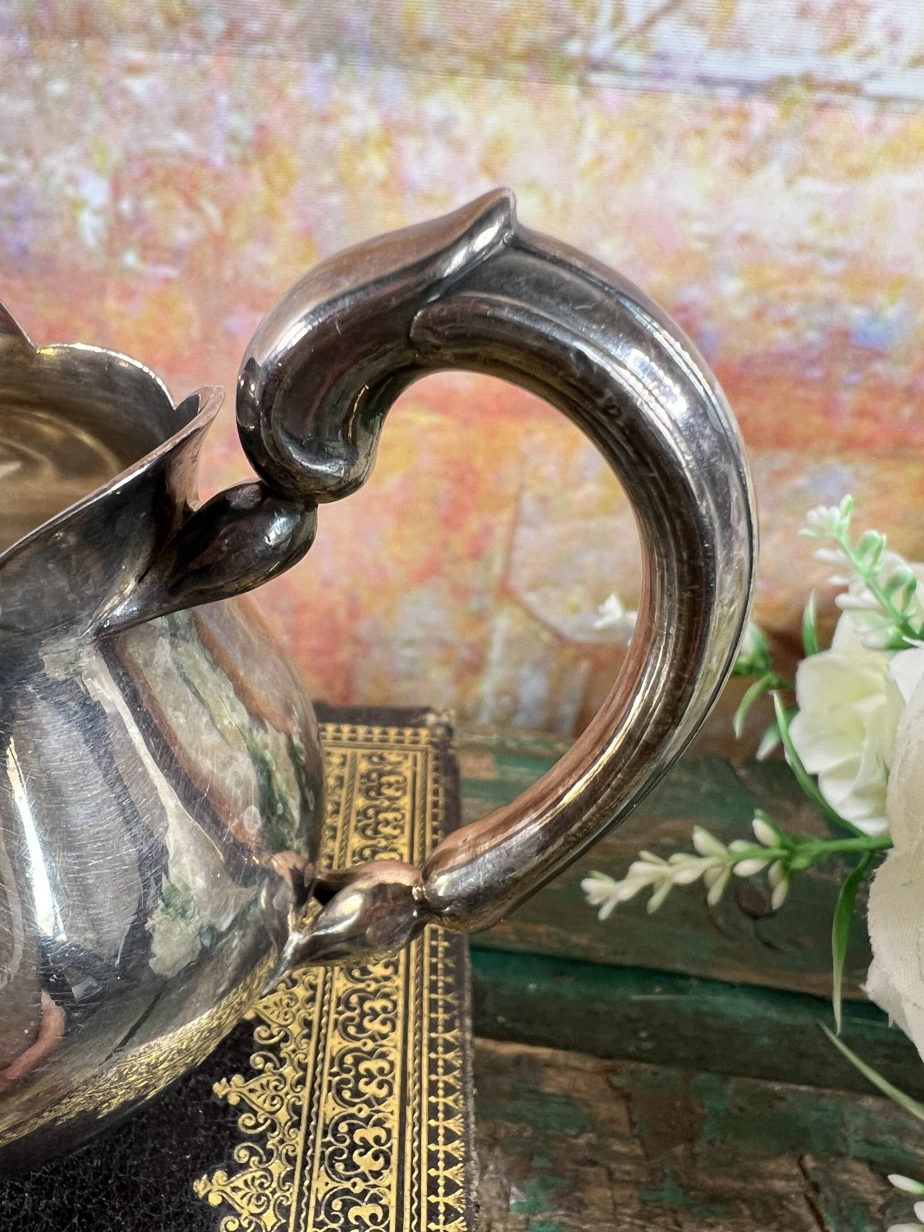 Small Christofle silver-plated metal ewer – Baluster model – France, 20th century