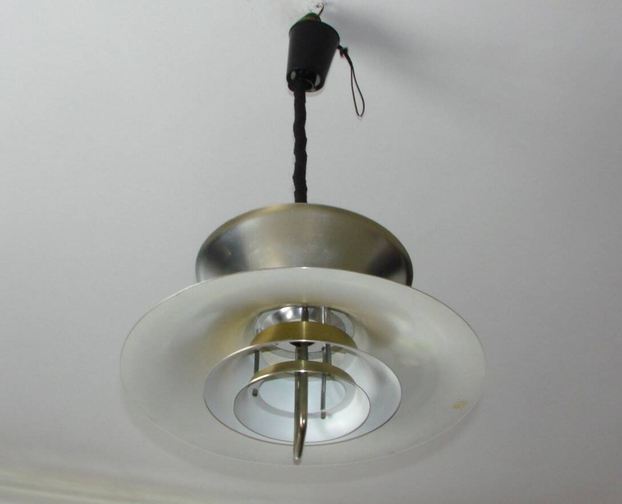 Scandinavian pendant lamp, 1970s
