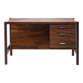 L’Atelier San Paolo rosewood writing desk by Jorge Zalszupin