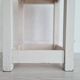 Old stool with white patina
