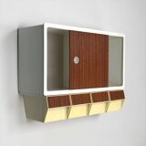 Petit meuble de rangement Curver modèle 004420 plastique Pays-Bas années 70