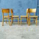 Série de 4 chaises bistrot Thonet