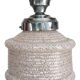 Old globe ceiling light suspension glass from Clichy