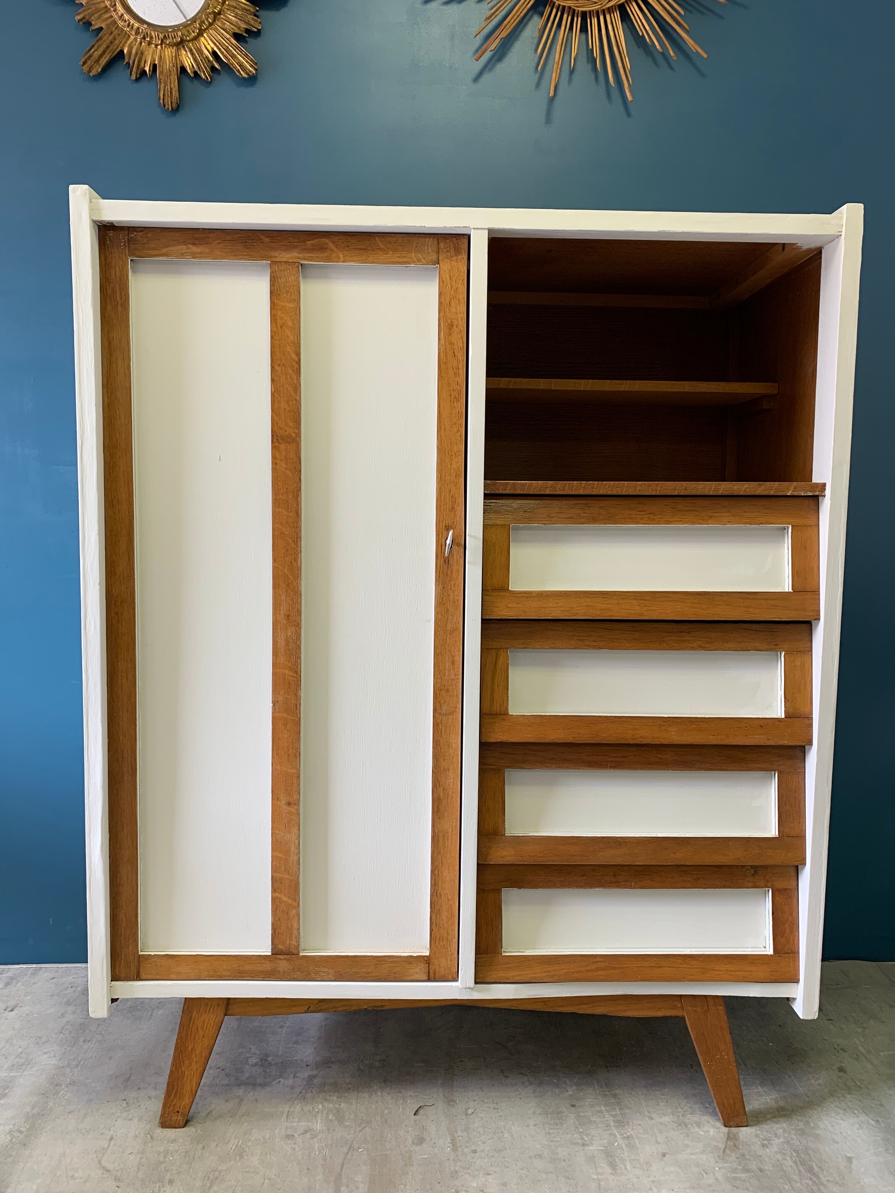 Cabinet vintage beech