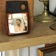 Travel barber mirror