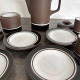 Vintage River Dolphin coffee service – Matte stoneware