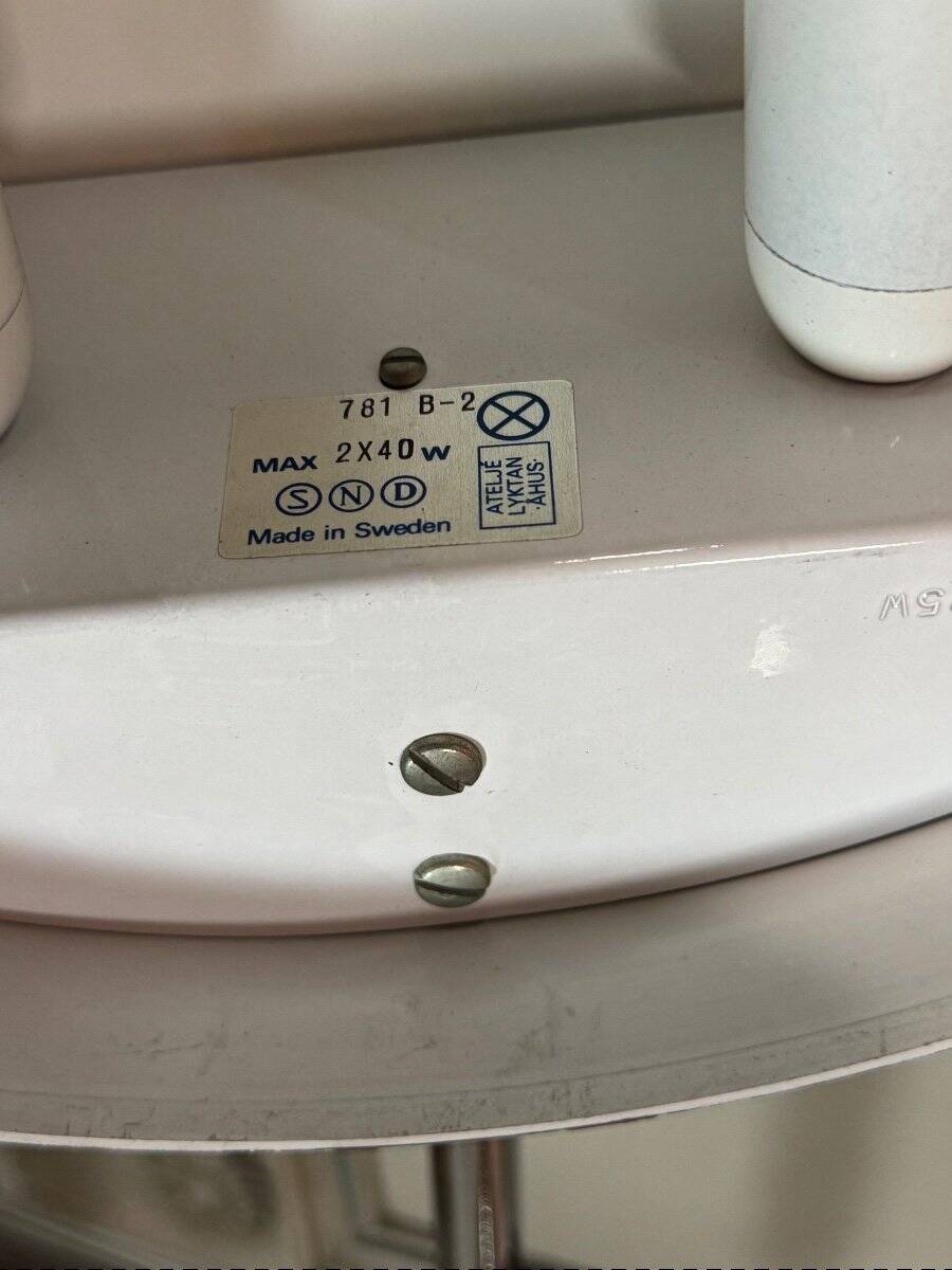 Desk Lamp By Anders Pehrson For Ateljé Lyktan Circa 1960, Leather, Chrome And Metal