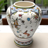 21st Century Filer Portuguese Hand-Painted Vase – Vibrant Folk Art