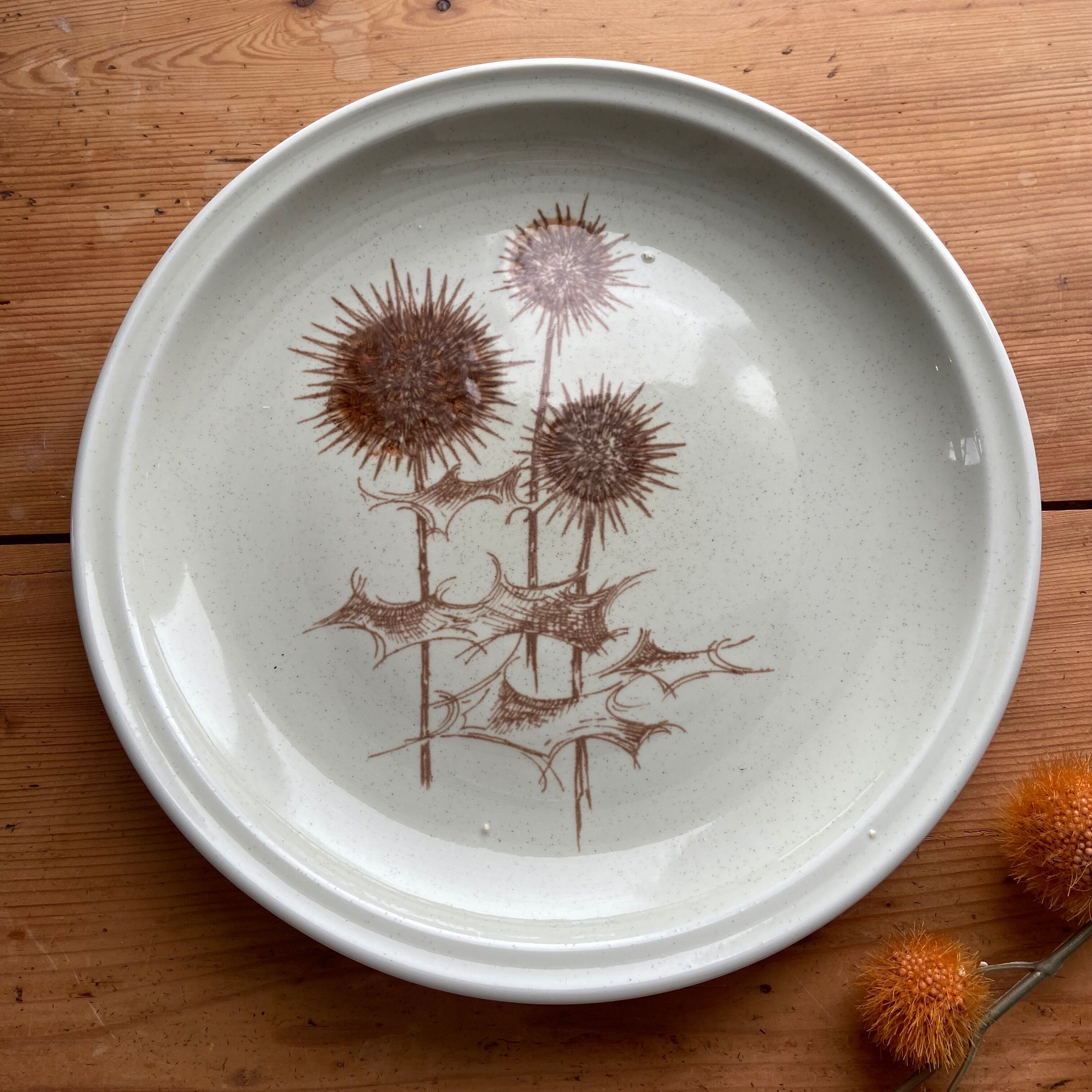 Serving dish in Sarreguemines earthenware