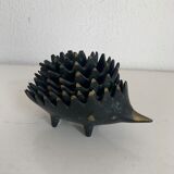 Vintage 1950 hedgehog ashtrays by Walter Bosse for Hertha Baller