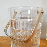 Whisky carafe set and ice bucket