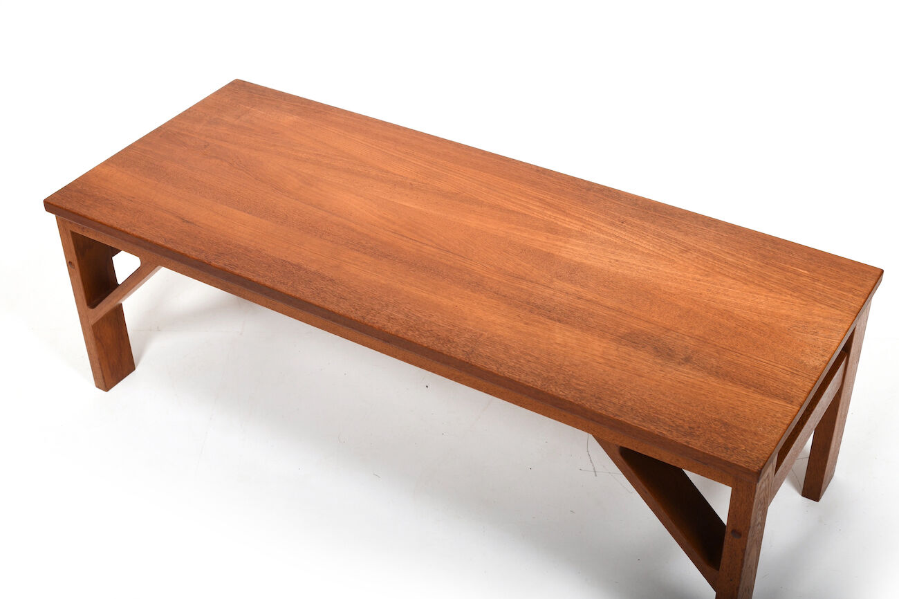 Modern Danish Teak Bench / Long Side Table 1960s.
