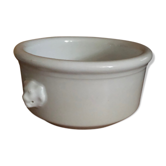 Numbered porcelain container