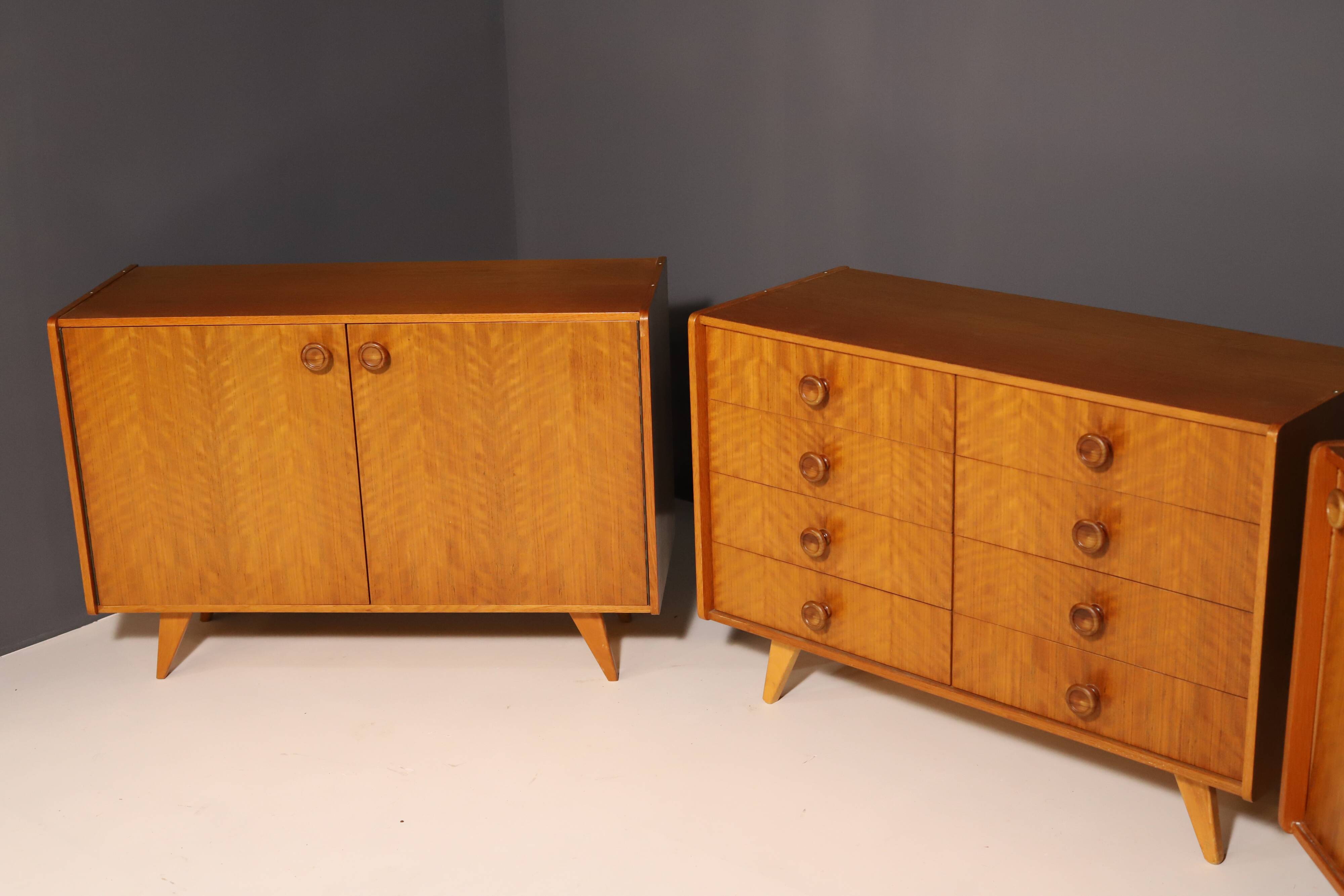 Mid century chest of drawers U458 by Jiří Jiroutek for Interiér Praha, Czechoslovakia, 1960´s