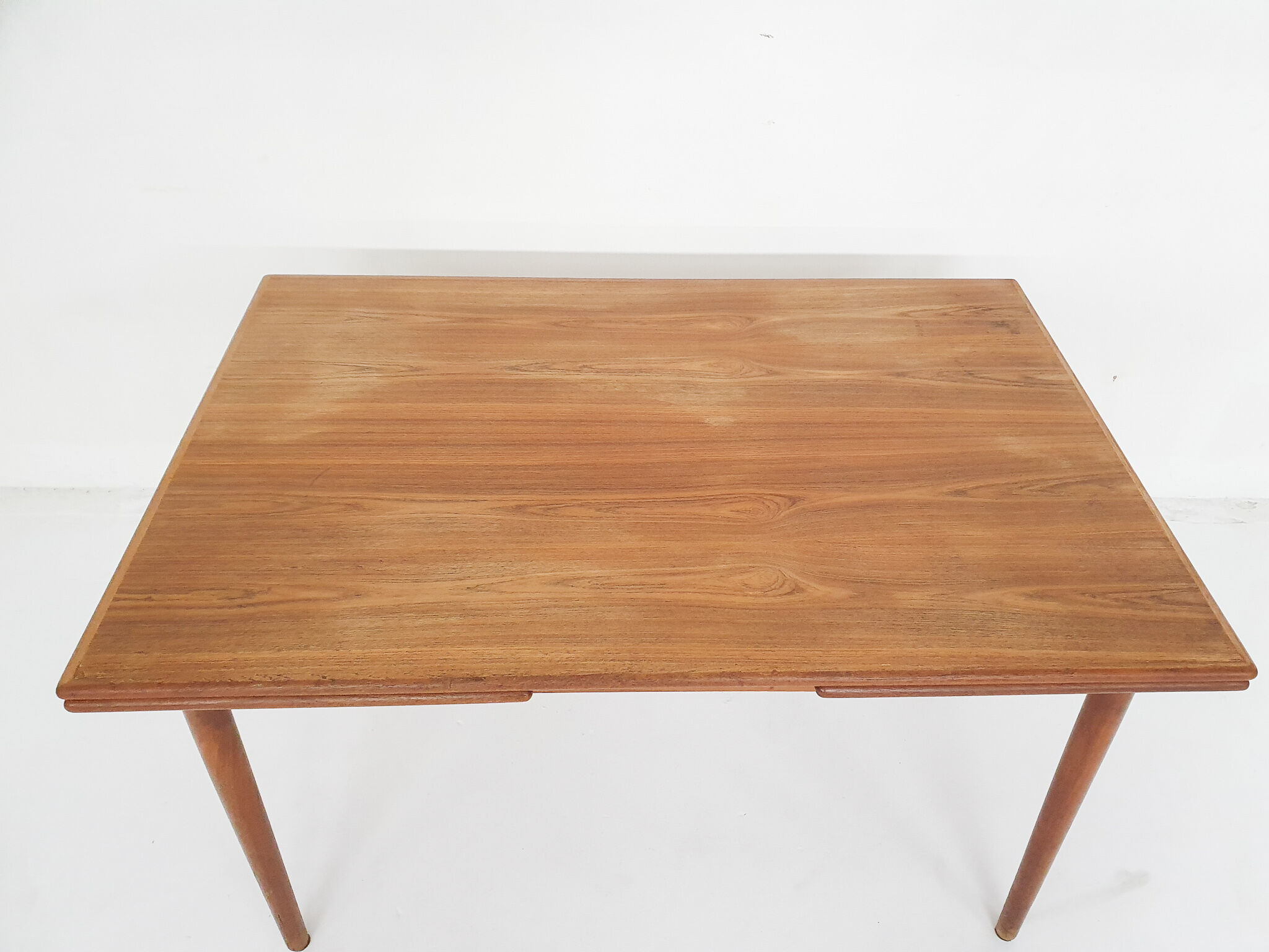 Teak extendable dining table, The Netherlands 1960's