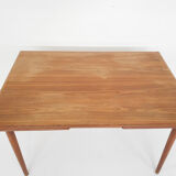 Teak extendable dining table, The Netherlands 1960's