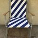 Old metal fold chair 1970