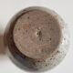 Pyrite gray sandstone vase