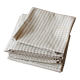 Set of 6 Vichy beige napkins