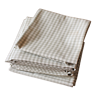 Set of 6 Vichy beige napkins