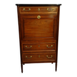 Secrétaire ancien époque Louis XVI en acajou – Élégant et fonctionnel