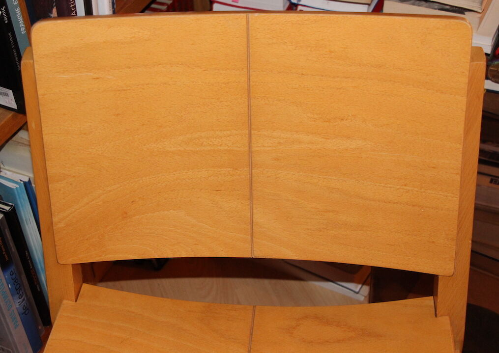 Paire de fauteuils scandinaves 1960 bois