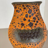 Fat Lava Ceramic Vase "Robot" by Heinz Siery Carstens Tönnieshof, Germany, 1960s