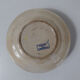 Sarreguemines old bowl with polychrome faience tray model NIPPON