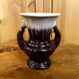 Scheurich & Greulich 200/14 Vase, Brown West-German Pottery from the 1950s