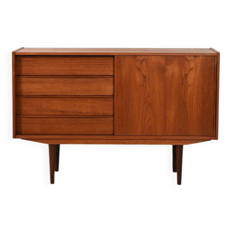 Buffet scandinave, années 1960, avec une porte et des tiroirs.