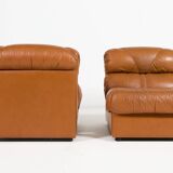 Vintage Italian modern lounge chairs from 1970’s