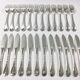Christofle - cross ribbon fish cutlery